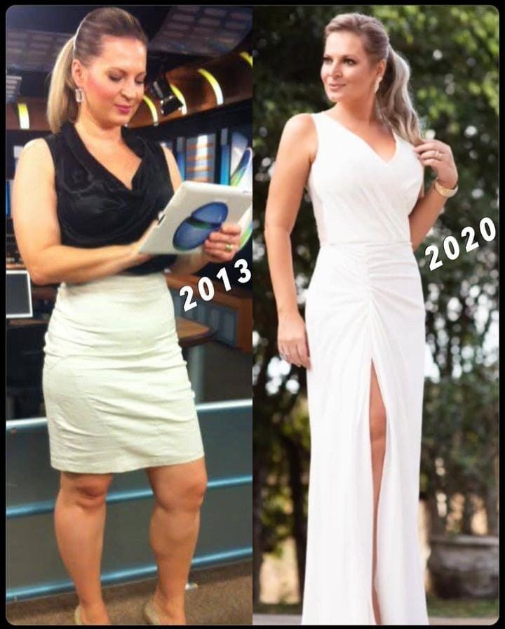 Joice Hasselmann fez a comparação de seu corpo em 2013 e 2020 — Foto: Reprodução/Instagram