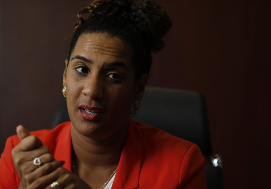A ministra da Igualdade Racial, Anielle Franco