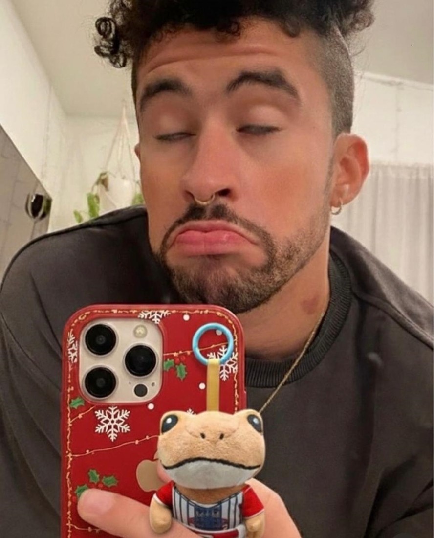 Já é Natal para Bad Bunny...