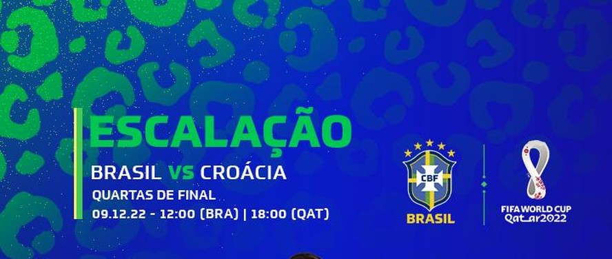 Brasil x Croácia ao vivo na Copa 2022: onde assistir e horário, o