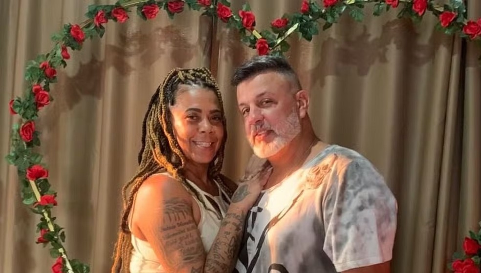 Silvia e André — Foto: Reprodução/Instagram