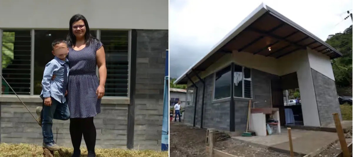 Mãe solteira fez economias durante 9 anos para construir uma casa com 850 blocos de plástico reciclado; entenda - QTU Questões do Universo
