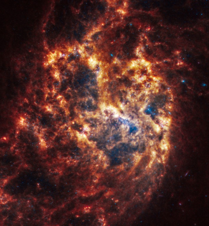 Spiral galaxy NGC 1385 — Photo: NASA