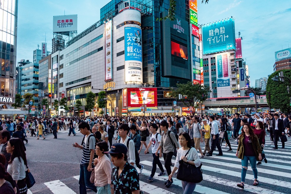 Tóquio, no Japão, tem mais de 190 mil milionários — Foto: Pixabay