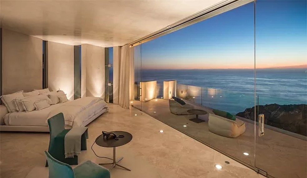 Área interna da mansão de Alice Keys — Foto: Zillow Real Estate/Reprodução