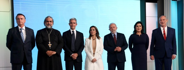 Candidatos à Presidência — Foto: Brenno Carvalho
