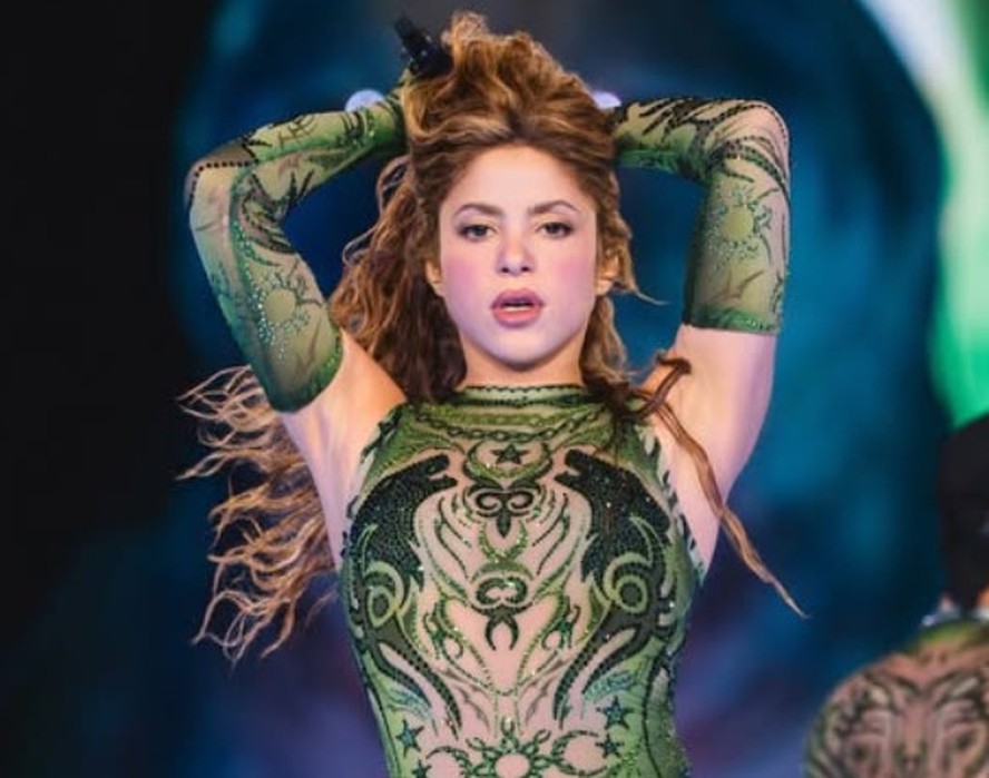 A cantora colombiana Shakira