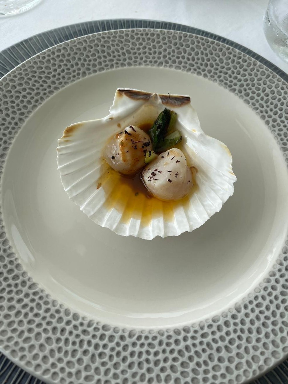 Ostras frescas do Rosa Náutica, icônico restaurante voltado para o Pacífico — Foto: Luciana Fróes