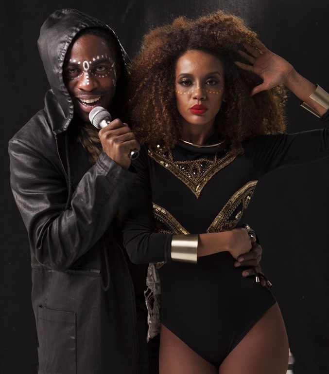 Mr. Brau (Lázaro Ramos) e Michele (Taís Araújo) em “Mister Brau” — Foto: Divulgação