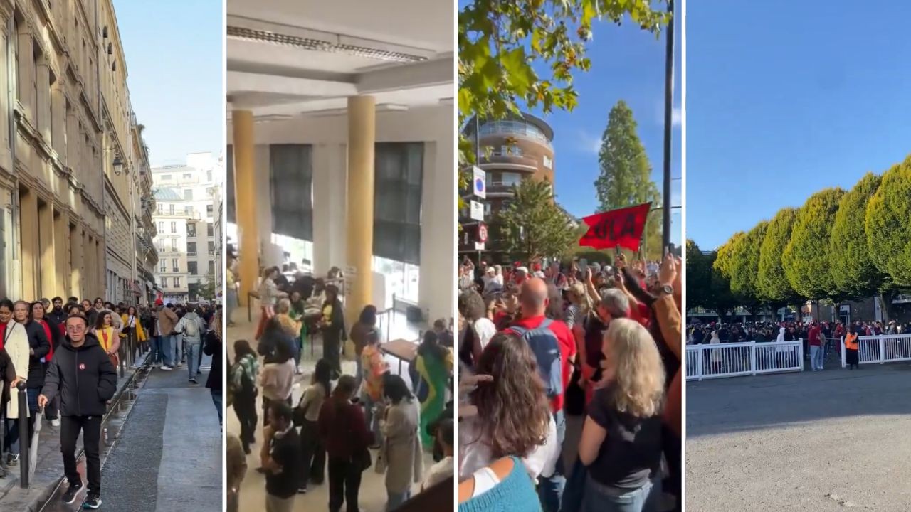 Eleições 2026 no exterior: brasileiros formam filas em Paris, Lisboa e Londres; veja onde Lula e Flávio já venceram na Ásia - Foto