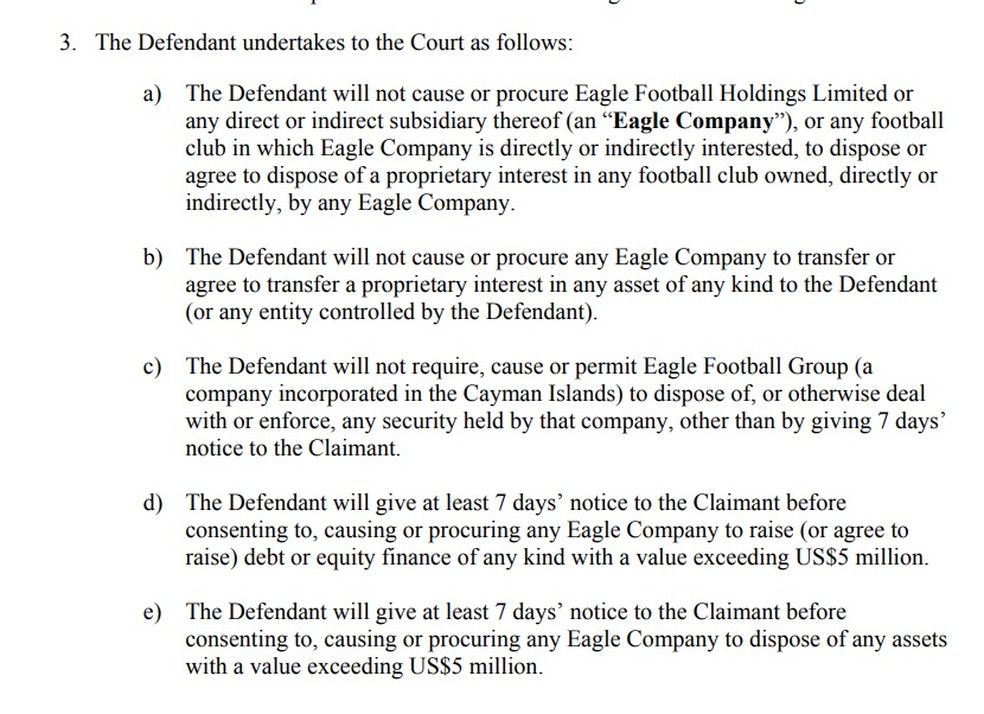 John Textor se comprometeu a não vender clubes de futebol da Eagle — Foto: Reprodução
