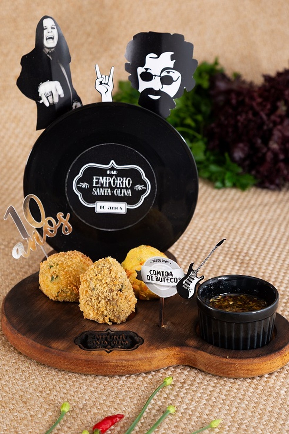 Petisco do Empório Santa Oliva — Foto: Divulgação