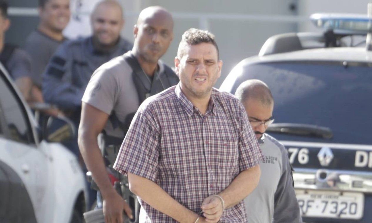Na Operação Lume, também foi preso Alexandre Motta, solto posteriormente pela Justiça — Foto: Márcio Alves/Agência O Globo