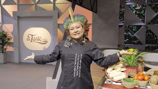 Nova temporada do 'The Taste Brasil', do GNT, terá chef indígena como convidada