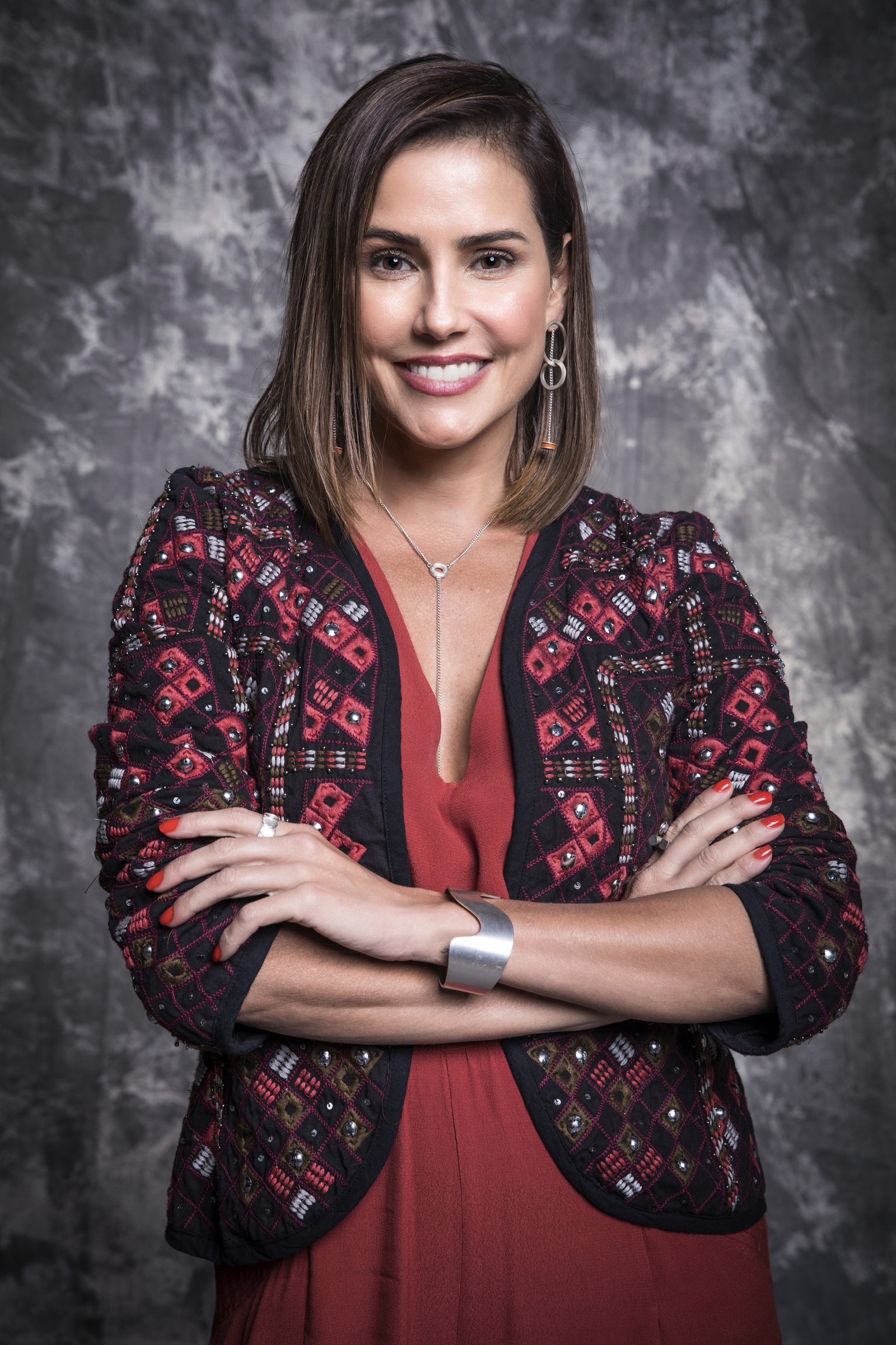 Deborah Secco's smile — Photo: Divulgação TV Globo