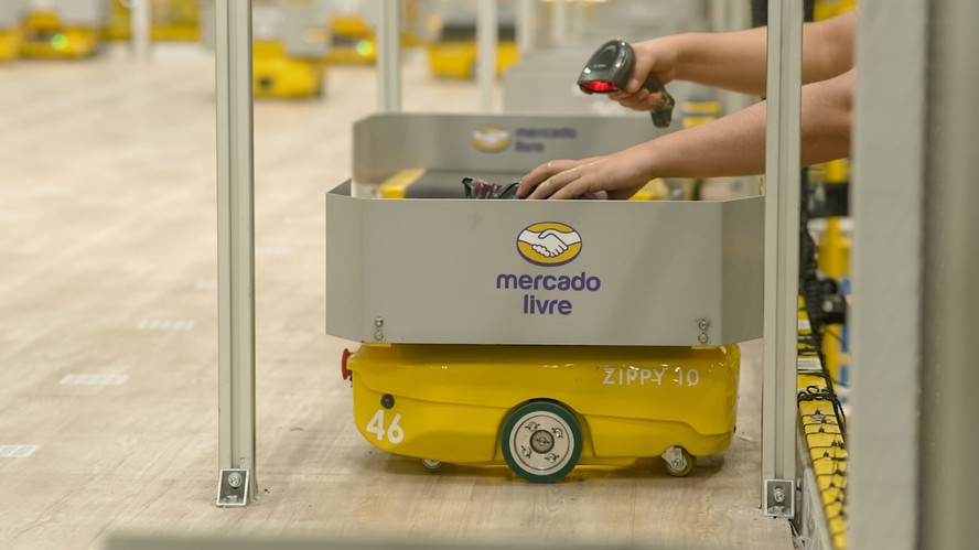 Novos robôs do Mercado Livre