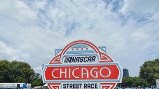 Chicago pronta para a corrida Nascar, realizada em junho: ano que vem tem mais — Foto: Marcelo Balbio