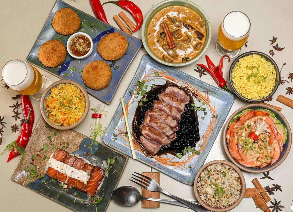 Nam Thai: menu de 27 anos — Foto: Divulgação / Foto de Fred Bailoni