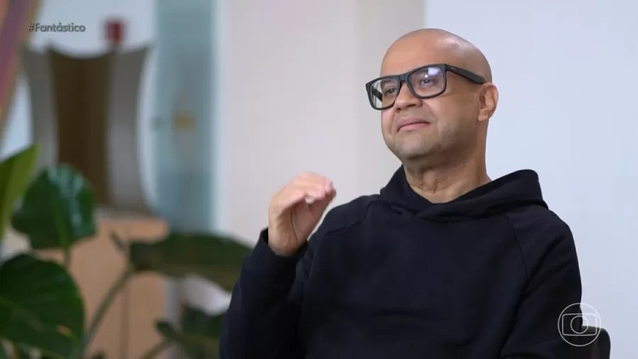 Actor Welder Rodrigues underwent open heart surgery to place two bypasses in October 2024. The operation was carried out after the actor discovered he had two blocked coronary arteries, in an advanced stage, and was at risk of having a heart attack — Photo: Reproduction/ Tv Globo