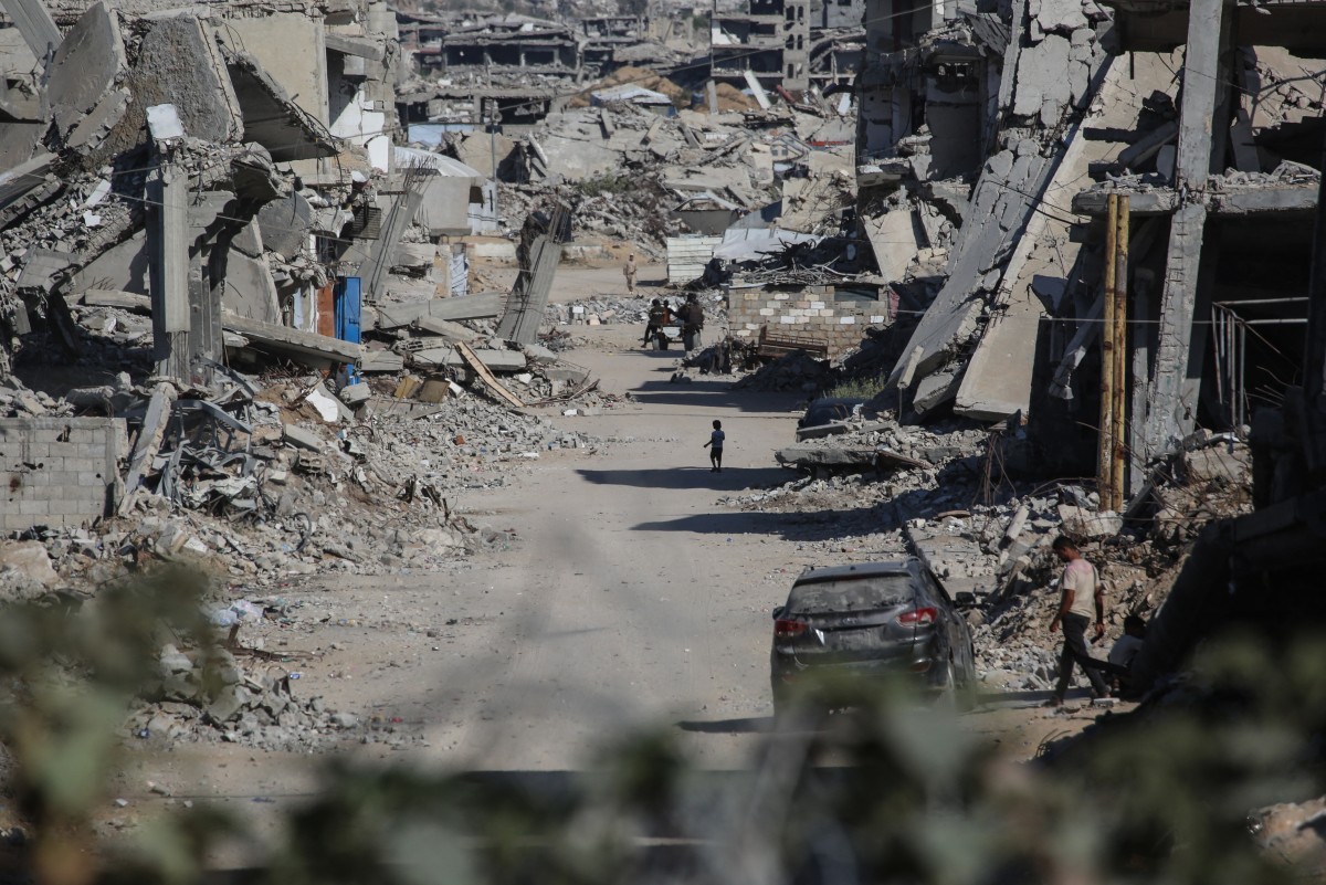 Defesa Civil de Gaza recupera restos mortais de 112 palestinos, incluindo 40 crianças - QTU Questões do Universo
