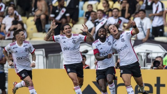 Com goleada de 6 a 1 sobre o Vasco, Flamengo passa a ter melhor ataque da história dos pontos corridos