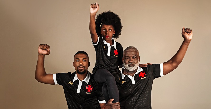 Vasco lança terceira camisa em homenagem aos Camisas Negras