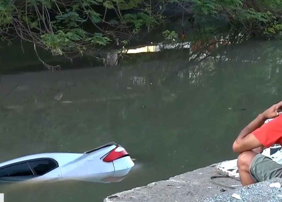 Tragédia no Maracanã: mulher morre após carro cair em canal