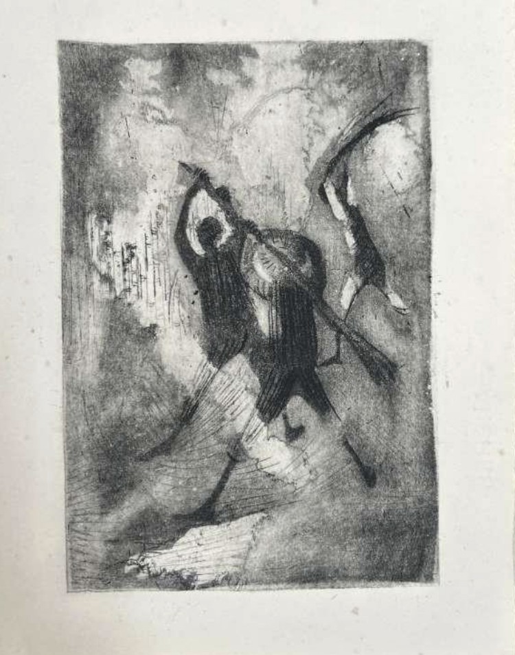 Engraving by Portinari — Photo: Reproduction