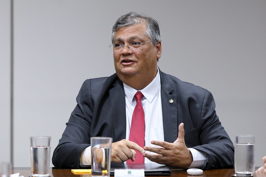 O ministro da Justiça, Flávio Dino