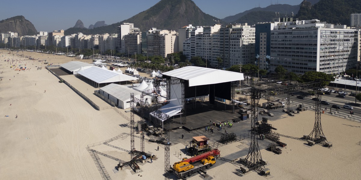 Madonna terá no Rio o maior palco de sua turnê mundial; veja detalhes do megashow