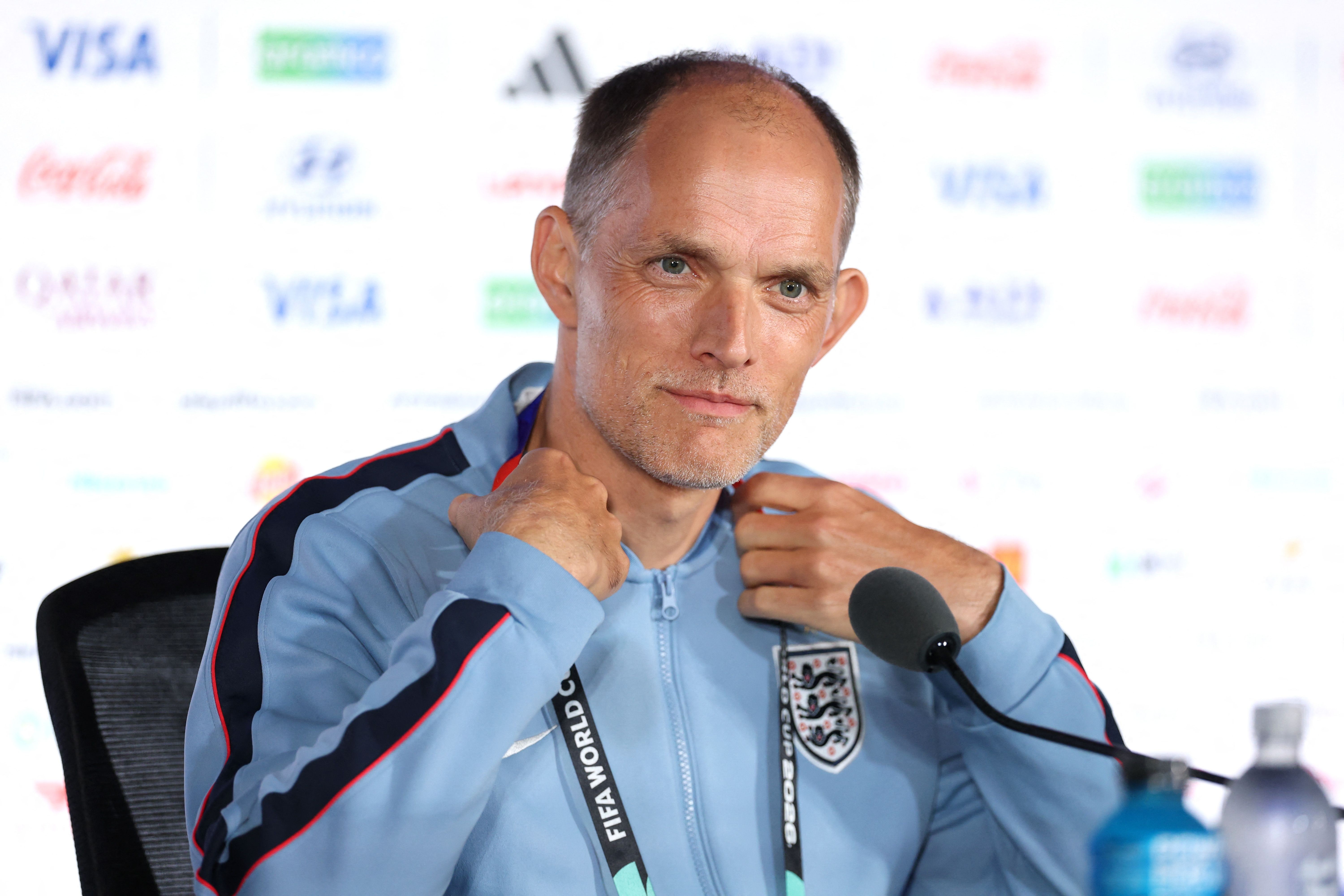 Tuchel: Argentina é movida pela história, mas Inglaterra tem mentalidade