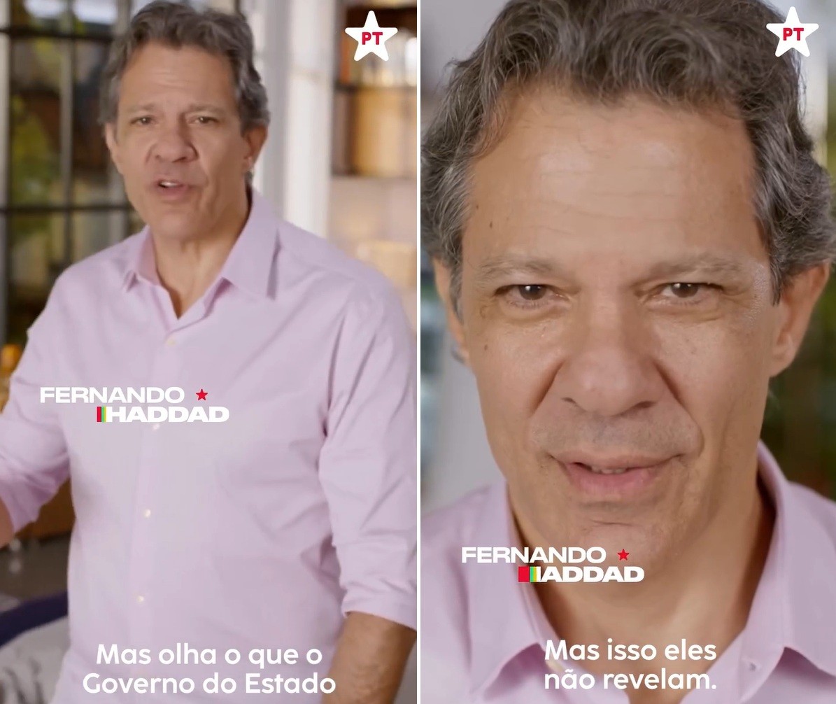 Em primeiros vídeos como pré-candidato, Haddad destaca investimentos federais em Rodoanel, metrô e outras obras de SP