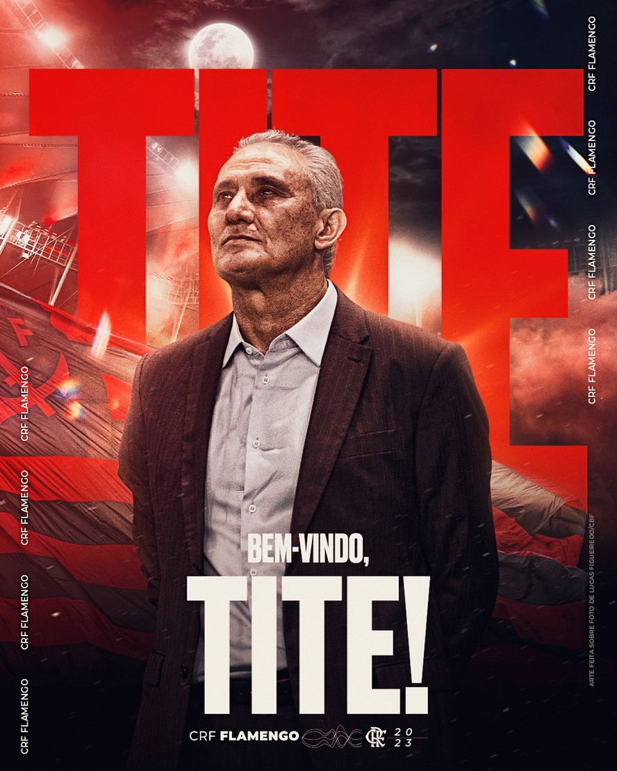 Tite é o novo técnico do Flamengo
