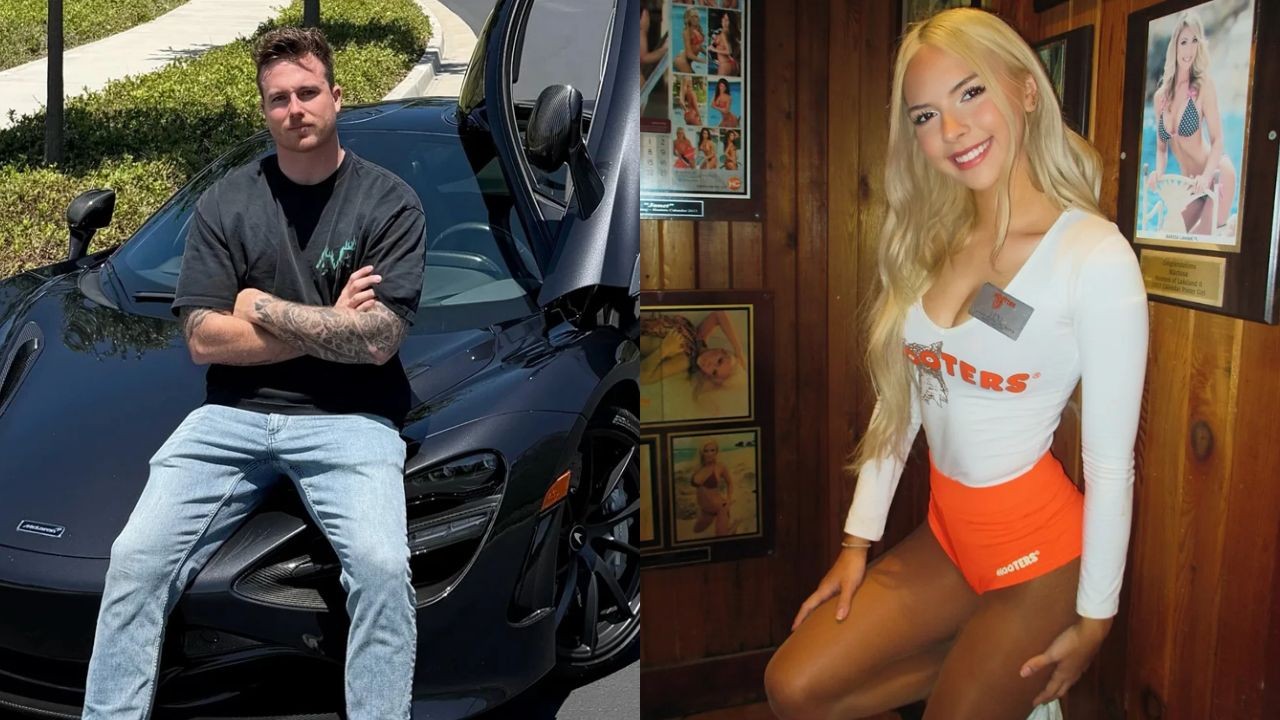 Vídeo mostra momento em que McLaren explode após bater em árvore, e matar influenciador e modelo nos EUA - Foto