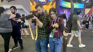 Naldo e Ana Teresa se identificaram com a história de Joel e Ellie e, por isso, decidiram que esse seria o primeiro cosplay da dupla. — Foto: Fernanda Alves Davi