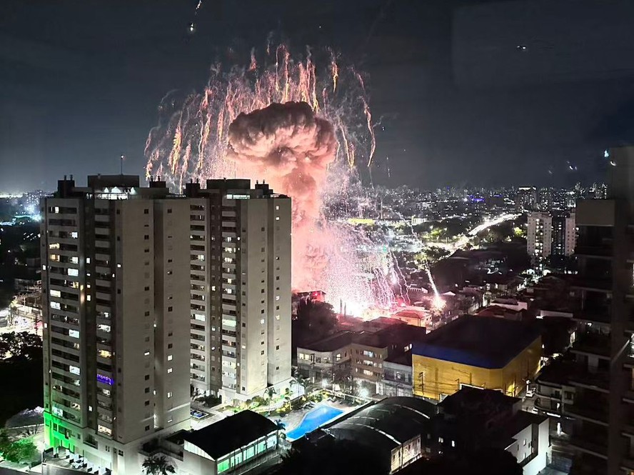 Explosão em SP: veja antes e depois de imóvel onde funcionava galpão clandestino de fogos de artifício no Tatuapé