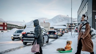 Nuuk, capital da Groenlândia — Foto: AFP