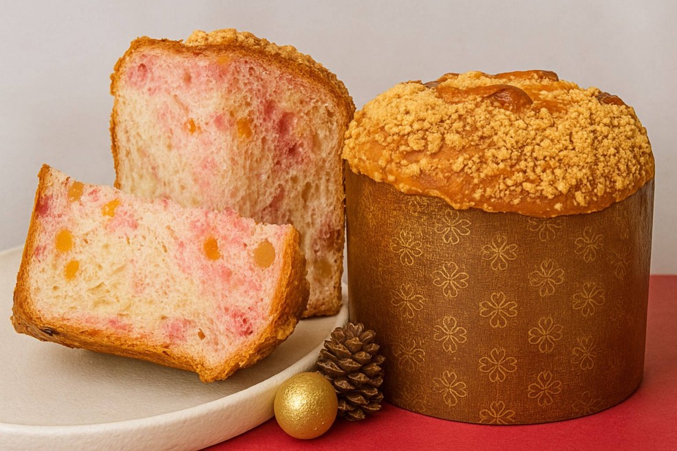 Dianna Bakery: panetone com cereja amarena — Foto: Divulgação