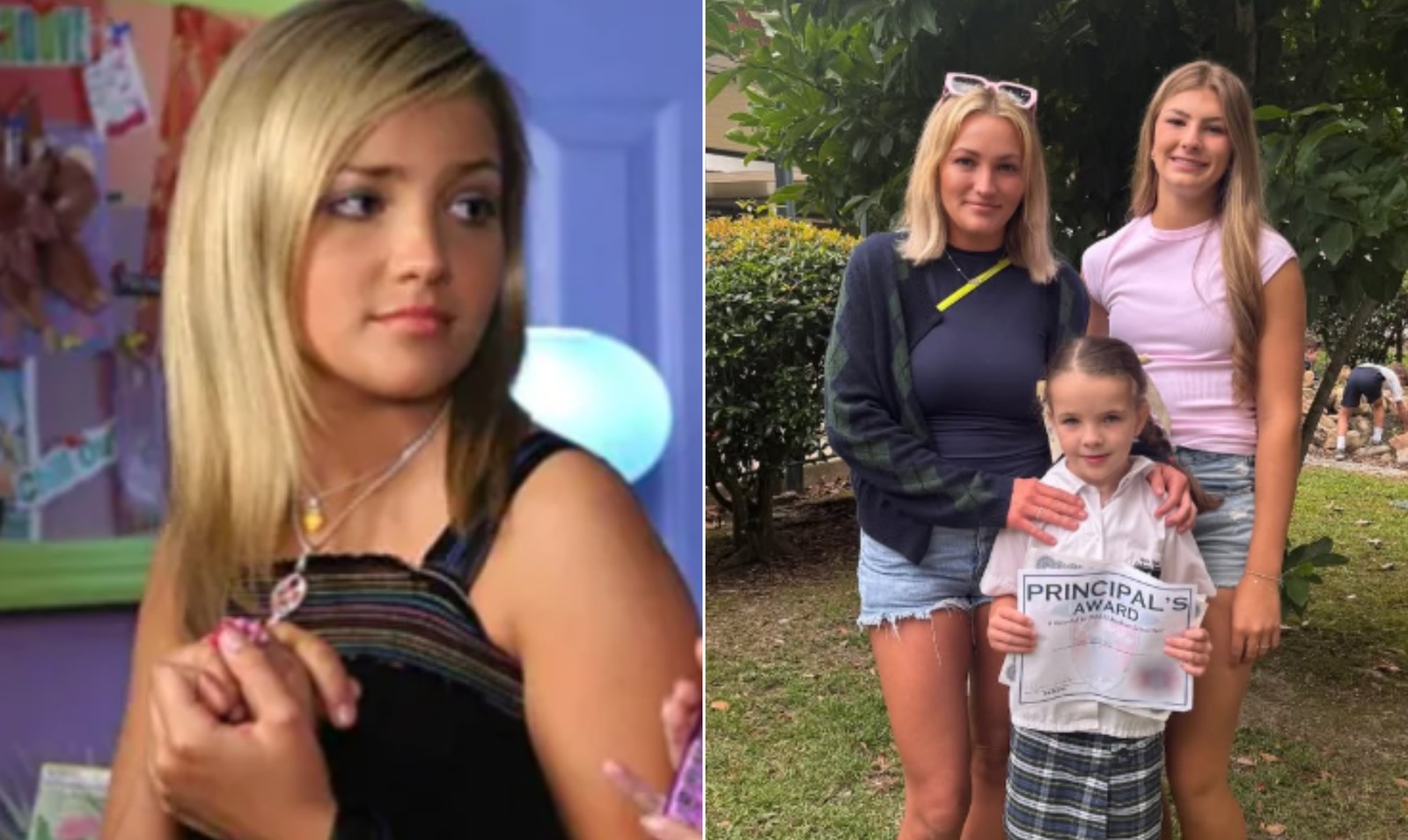 Irmã de Britney Spears, Jamie Lynn Atuava Na Série "Zoey 101" Quando anunciou a Primeira gravidez, AOS 16 ANOS. Atualmente, Elaémãeduas Meninas -foto: repredução