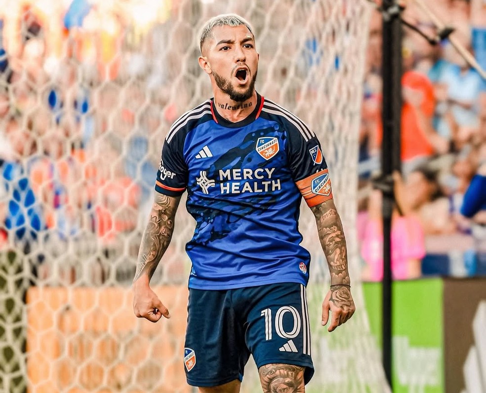 Luciano Acosta, do FC Dallas, recebeu proposta do Fluminense — Foto: Reprodução/Instagram