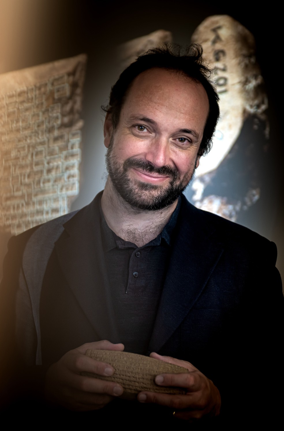 Enrique Jiménez, professor no Instituto de Assiriologia da Universidade Ludwig Maximilian, em Munique, e líder do projeto de pesquisa — Foto: NYT