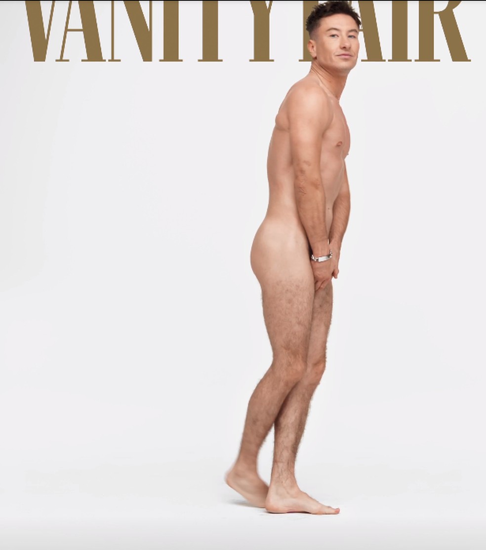 Barry Keoghan, astro do longa "Saltburn", em ensaio da revista Vanity Fair — Foto: Reprodução Vanity Fair