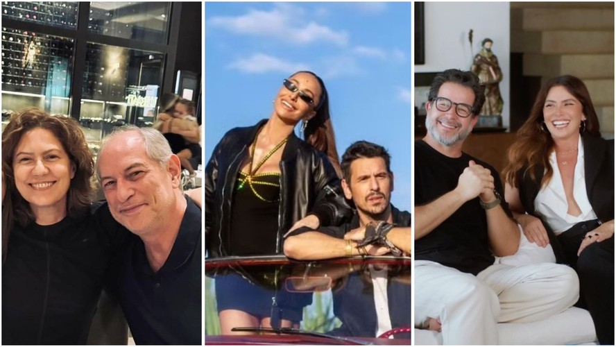 Confira ex casais famosos que assim como Patricia Pillar e Ciro Gomes mantiveram a amizade