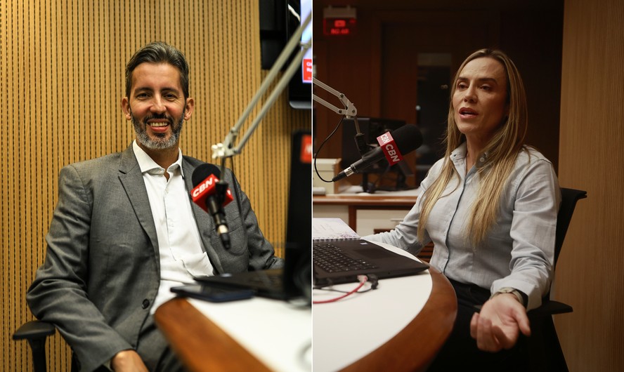Leandro Grass e Celina Leão vão disputar o segundo turno