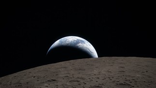 Artemis II: astronautas registram 'pôr da Terra' em imagem inédita ao redor da Lua — Foto: Nasa