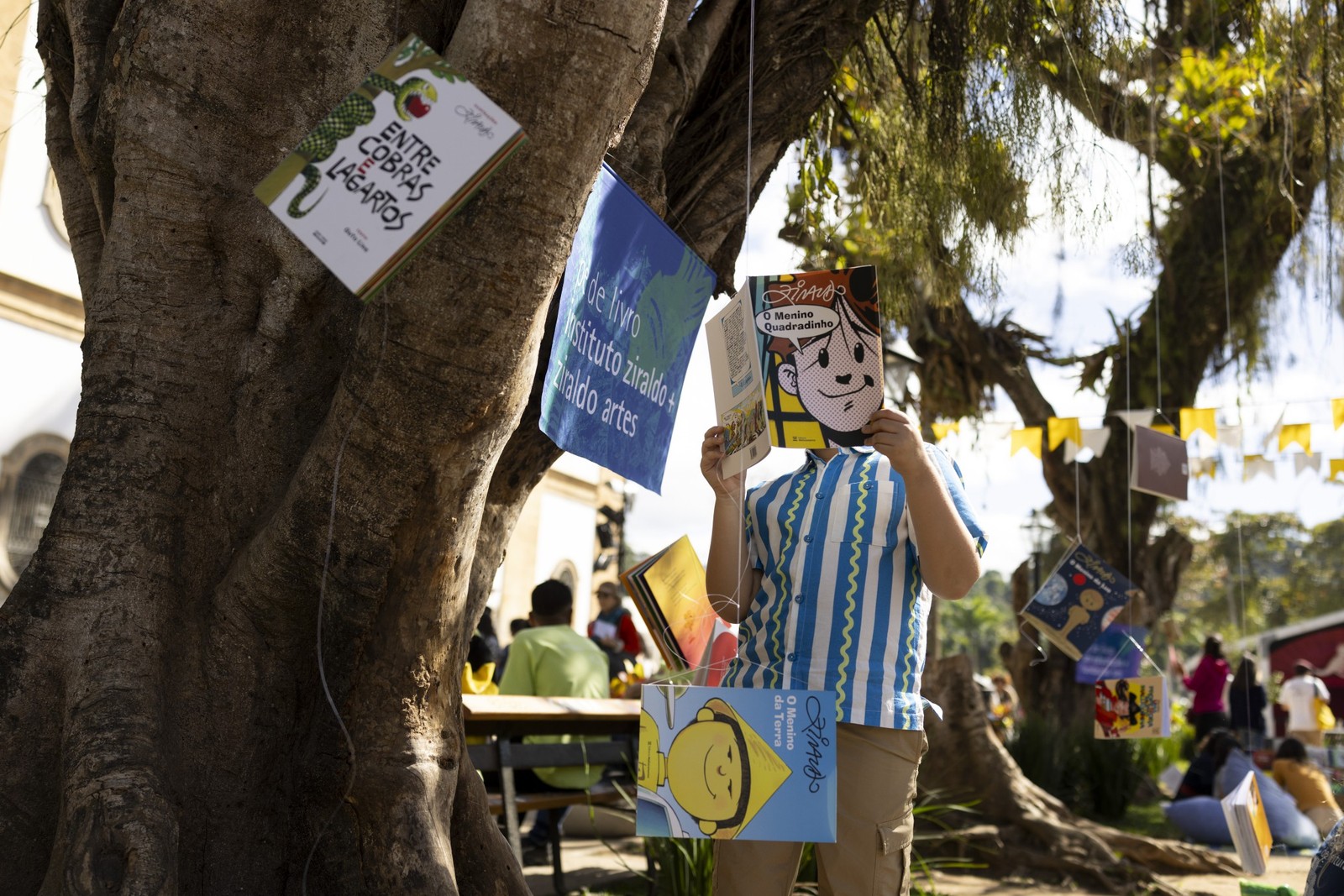 Flip 2025: Pé de Livro, Uma Homenagem a Ziraldo na Flipinha - Foto: Márcia Foretto