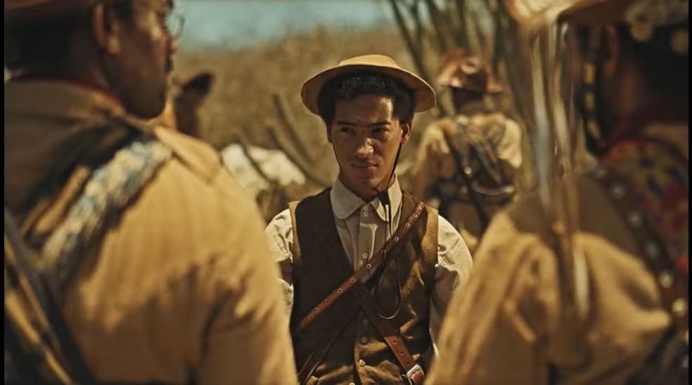 Nicolas Paixão, o Peixinho de "Guerreiros do Sol" — Foto: Reprodução/Globoplay