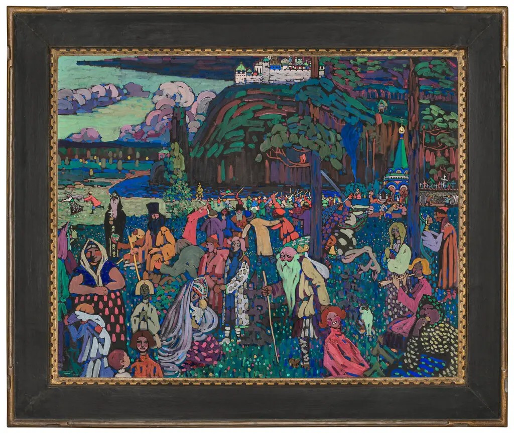 Pintura de Kandinsky devolvida a herdeiros judeus após perseguição nazista vai a leilão por mais de R$ 155 milhões - QTU Questões do Universo