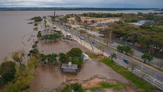 Enchentes no RS: nível do Guaíba segue em queda e registra menor marca desde segunda