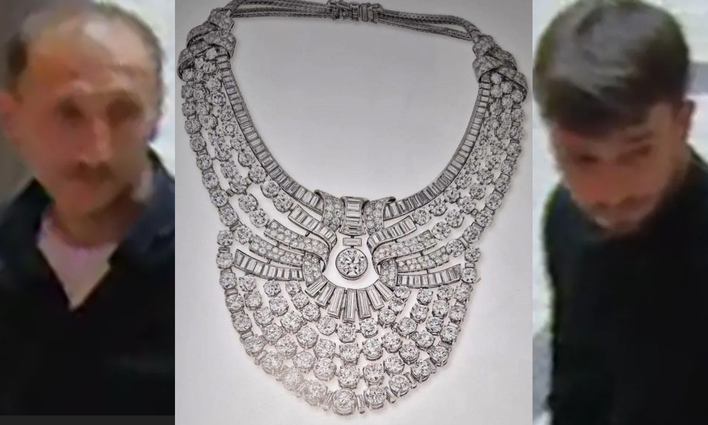 Polícia austríaca procura homens que roubaram colar egípcio com 673 diamantes de museu em Viena - QTU Questões do Universo